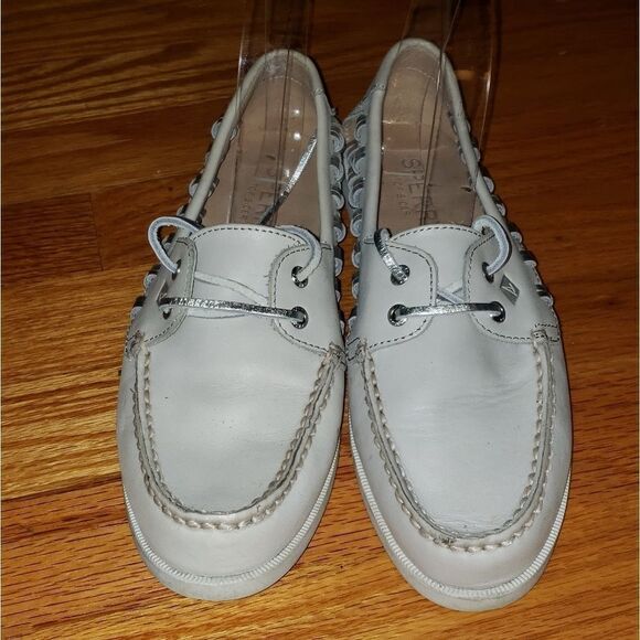 Sperry silver boat shoes - Picture 2 of 8